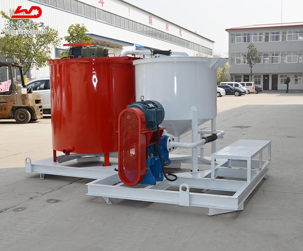 high speed grout mixer and storage machine sales