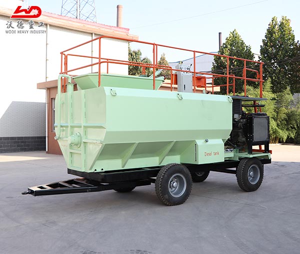 hydroseeder for slope greening erosion control