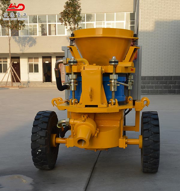 wet type rotor concrete shotcrete machine