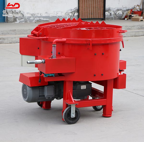 250kg Refractory Castable Pan Mixer concrete mixing machine