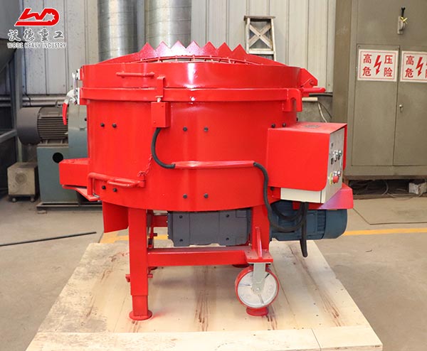 250kg dry mortar refractory castable pan mixer