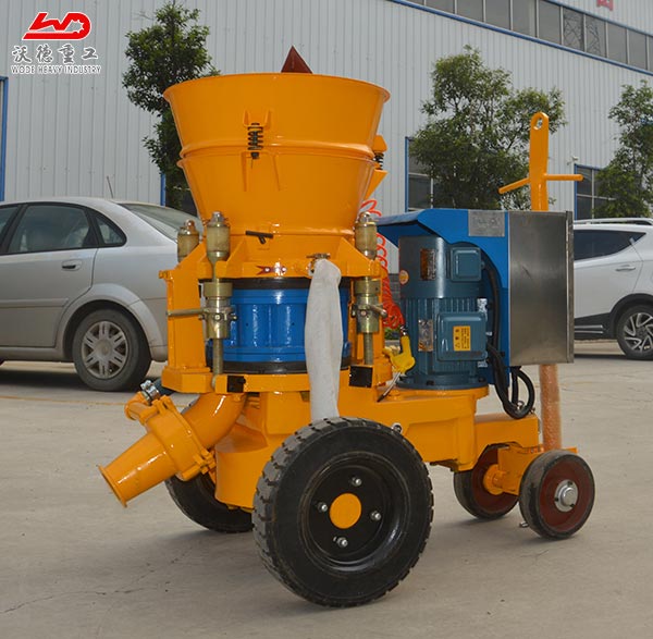 castable gunning machine for concrete