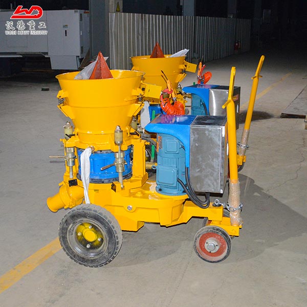 refractory dry shotcrete machine for concrete