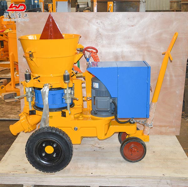 refractory dry shotcrete machine gun