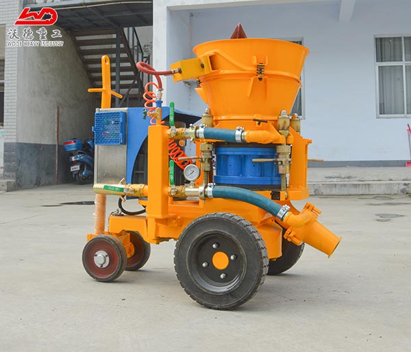 refractory dry shotcrete machine manufacturers