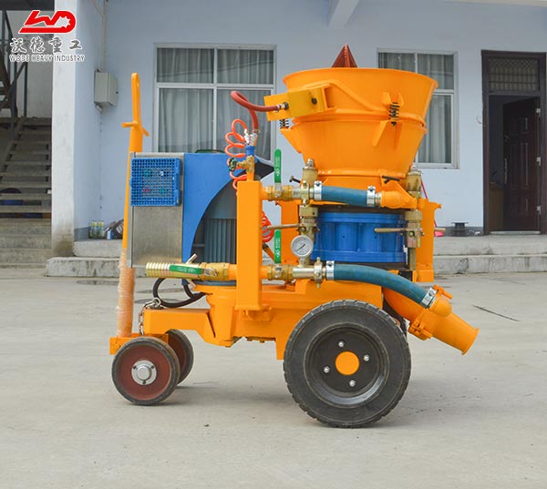 refractory gunite machine engineering