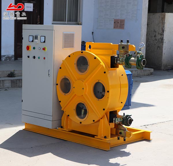 chemical peristaltic pump construction concrete pump