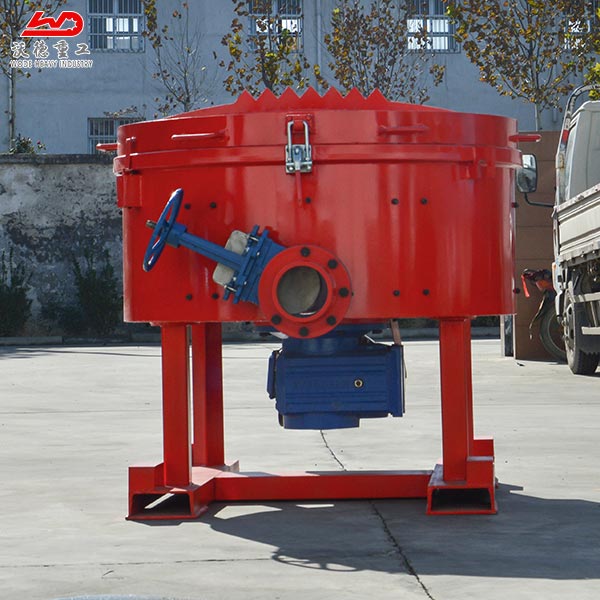 500kg refractory pan mixer