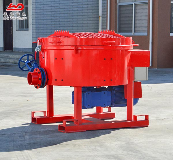 500kg refractory site use mobile mortar pan mixer price