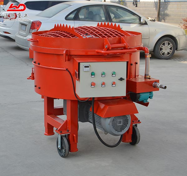China brand portable castable refractory pan mixer for sale