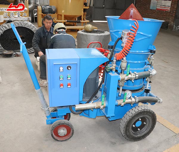 Supplier customized refractory spraying gunite machine