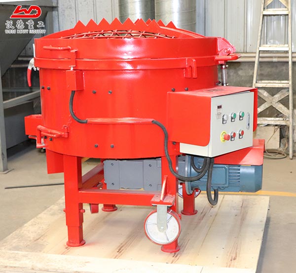 castable refractory pan mixer machine price