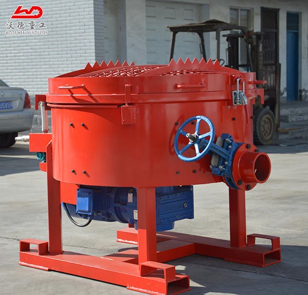 mortar forced action refractory material pan mixer