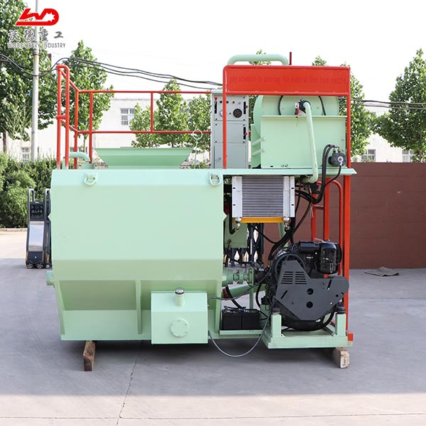 protection china soil hydroseeding machine