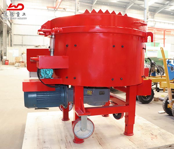 refractory material concrete electric pan mixer