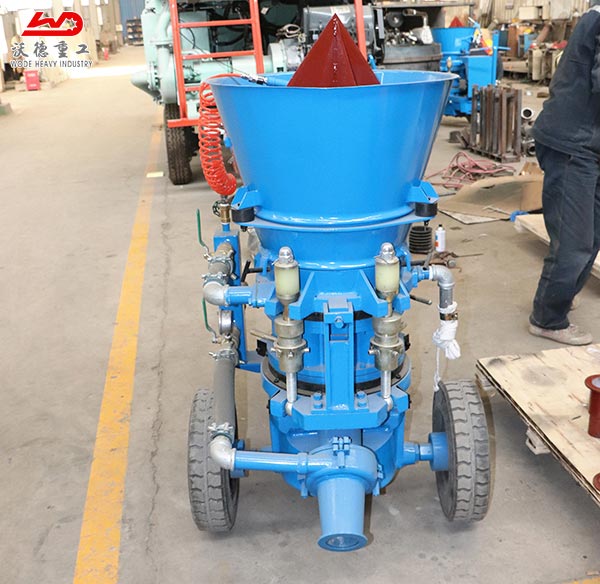 refractory spraying gunite machine for blast furnace