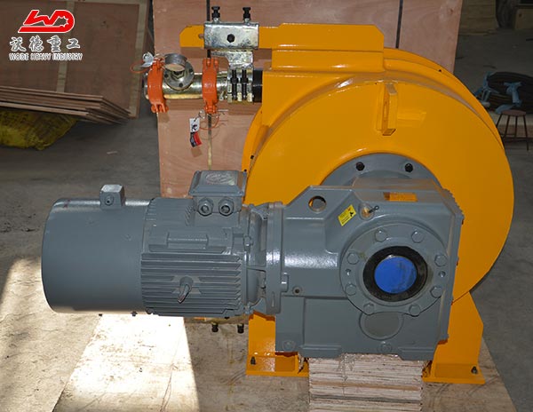 industrial hose concrete delivery pump