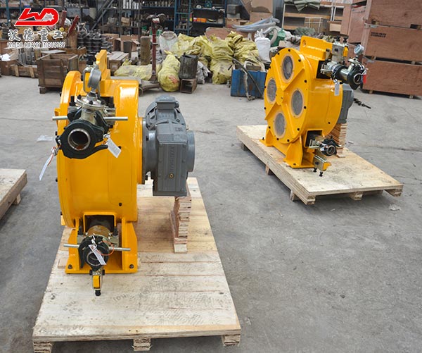 oil drilling project squeeze hose peristaltic pump