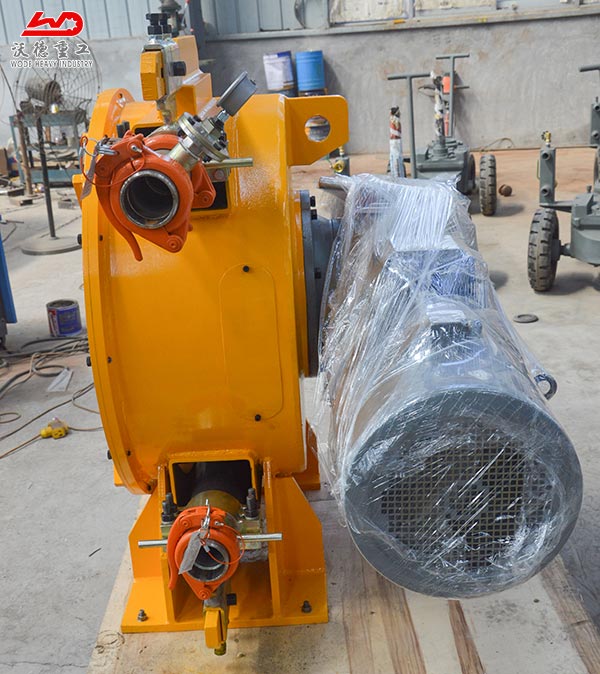 oil drilling project squeeze hose pump