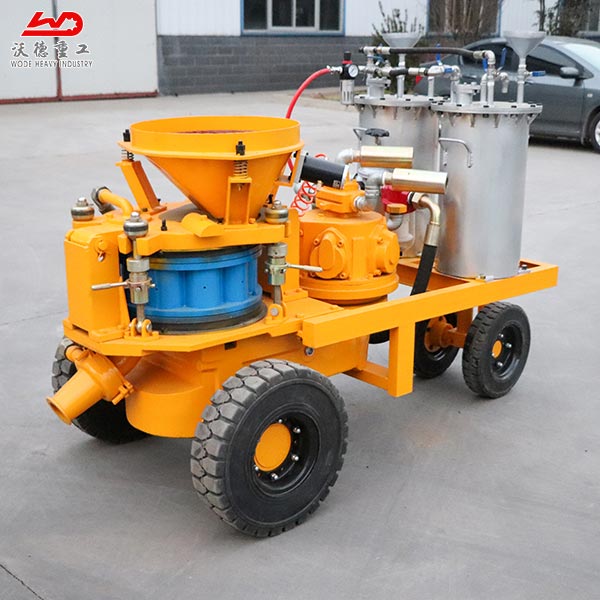 WSZ 3000 wet dry mix shotcrete machine