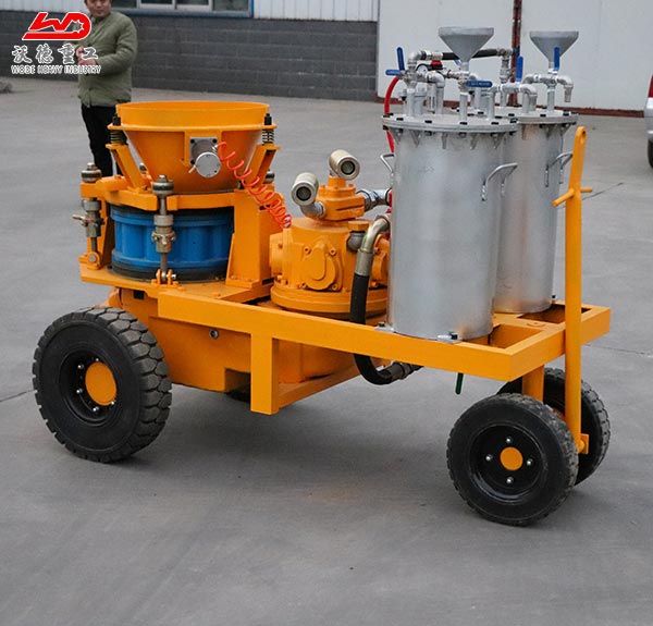 new type mortar wet shotcrete spraying machine