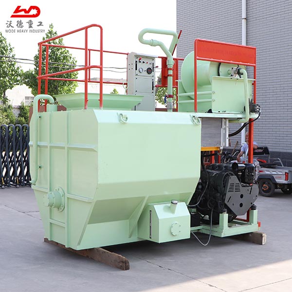 protection slope hydroseeding machine