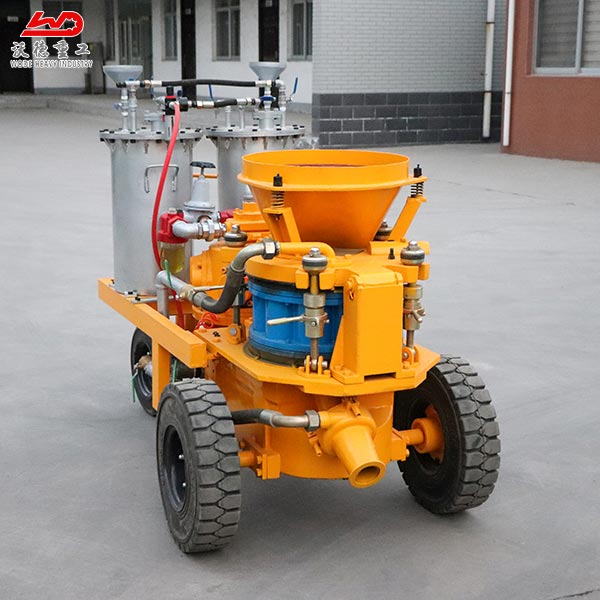 wet concrete spraying machine from China