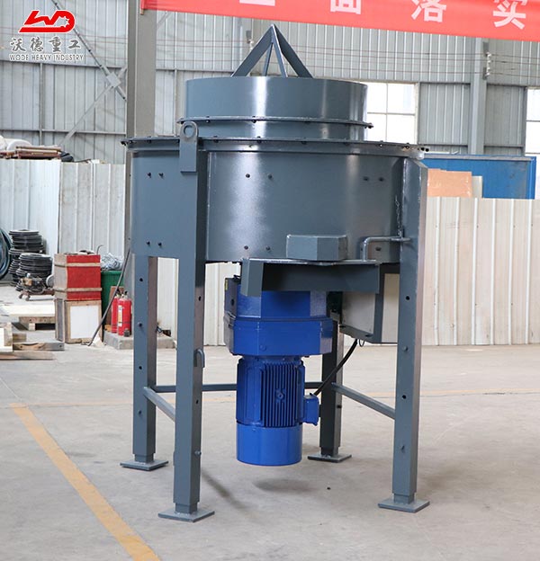 1000kg Portable Cement Castable Refractory Pan Mixer