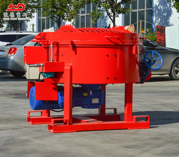 500kg castable pan refractory mixer machine