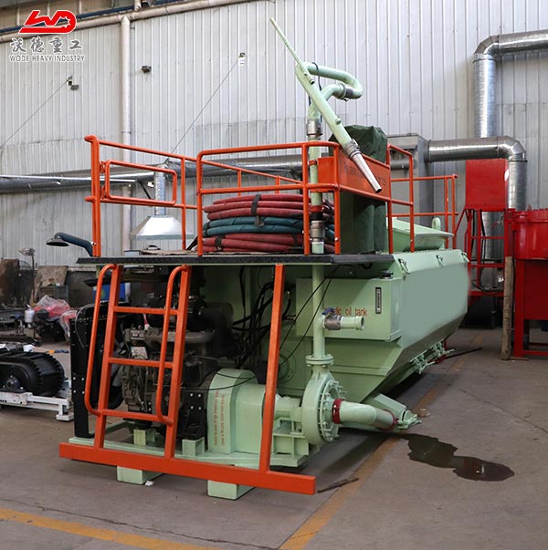 High Efficiency  diesel hydroseeder machine