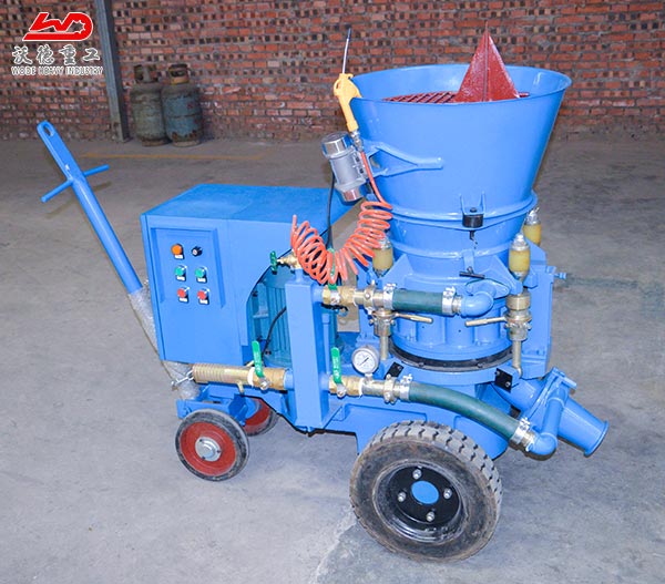 Hot selling refractory gunite shotcrete machine for refractory protection