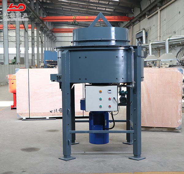 Pan Mixer Used for Refractory Material Mixing