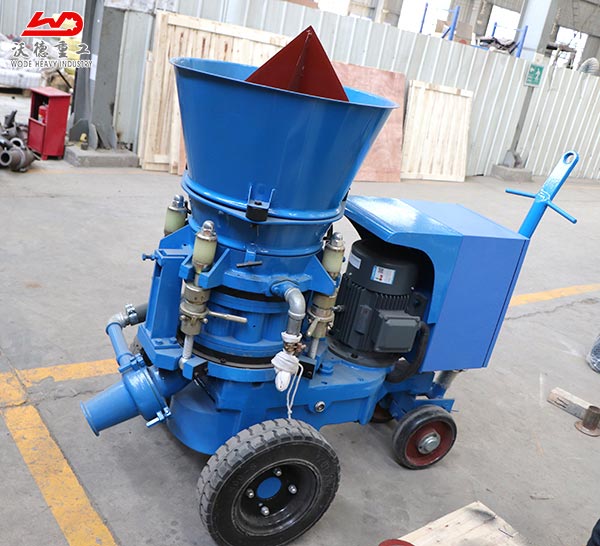 Refractory  castable shotcrete machine for refractory repairs