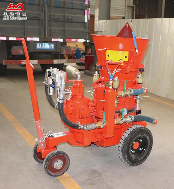 best price refractory concrete shotcrete machine