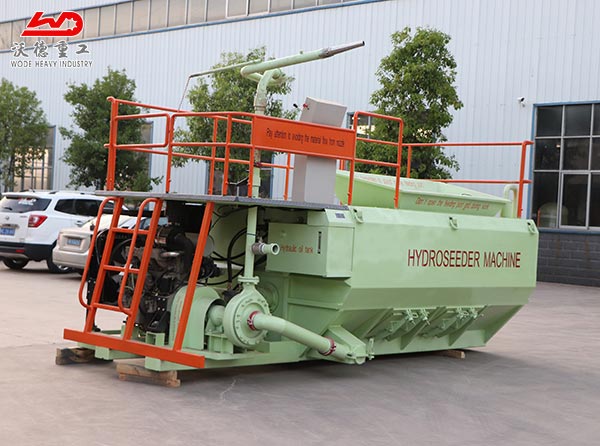 diesel power hydroseeder spraying machine