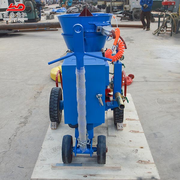 dry mix spray refractory gunite shotcrete machine