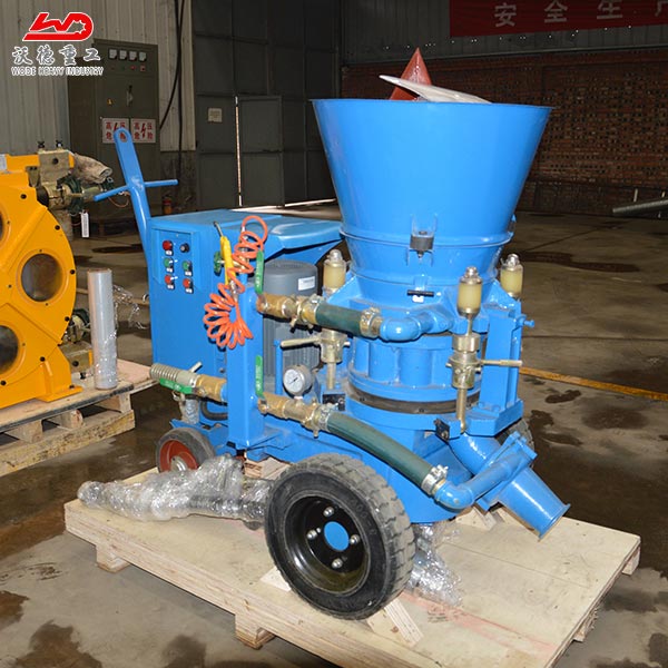 dry spraying refractory shotcrete machine