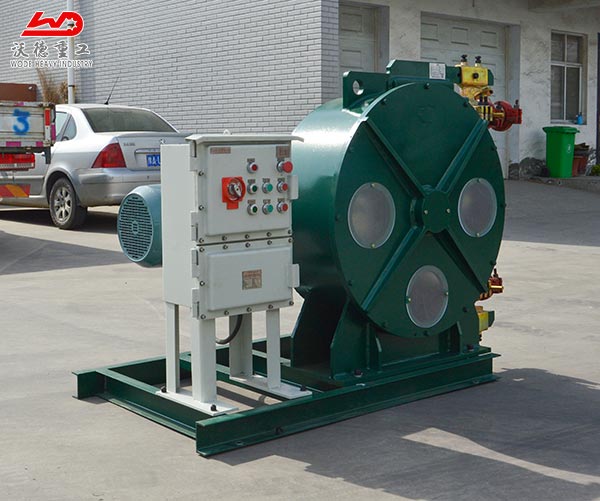 high efficiency peristaltic pump for concrete