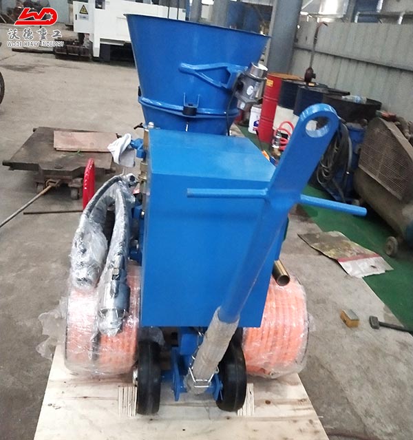 high efficient mining castable gunite machine