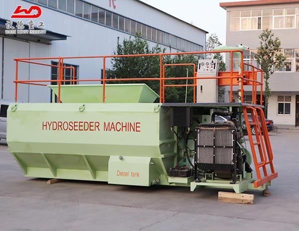 hydroseeder highway slope green machine