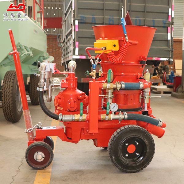 large working capacity shotcrete spray refractory gunite machine for sale