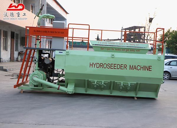 abrasion resistance spraying grass seed hydroseeder machine