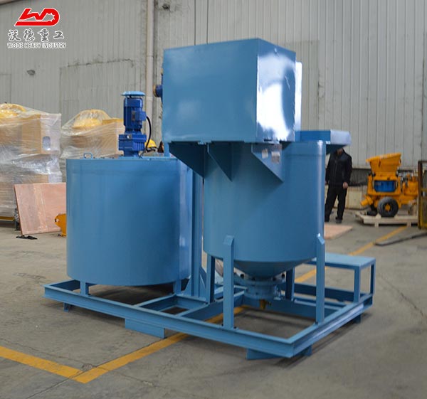 bentonite grout mixer and storage machine