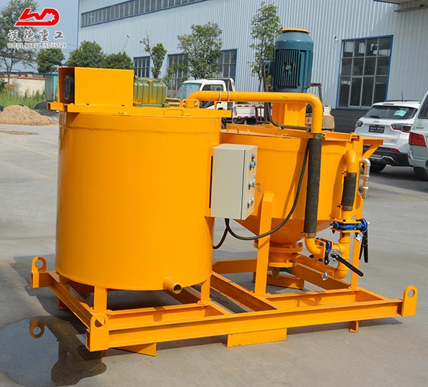 cement bentonite grout mixer machine