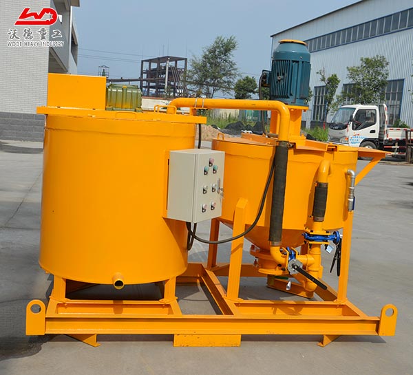 electric colloidal grout mixer and agitator machine