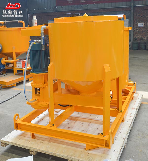 factory grout mixer and storage machine