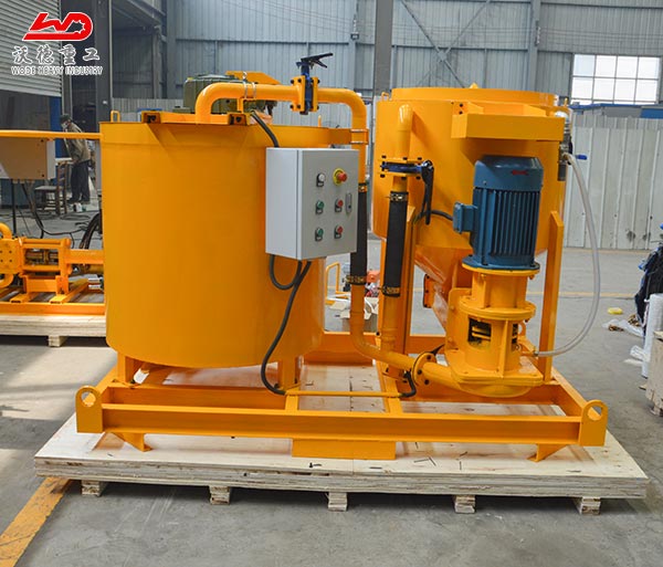 foundation stabilization grout mixing machine