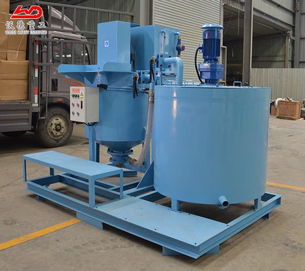 high quality cement grout mixer and agitator