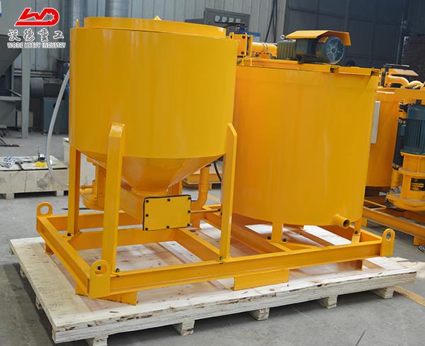 high volume cement grout mixer and agitator