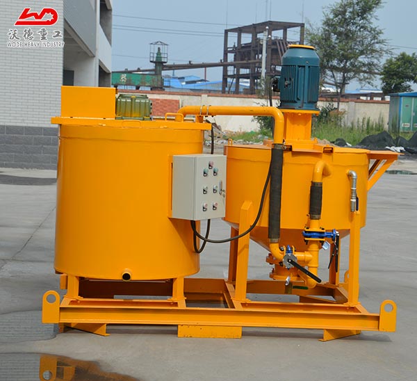 high volume cement grout mixing machine